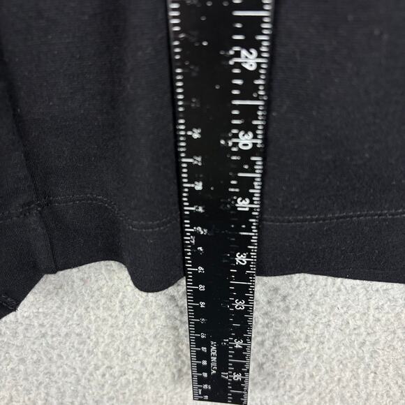 Lane Bryant Jacket Womens 18 20 Black Open Front Ruffle Sleeve Stretch Business - Picture 10 of 11